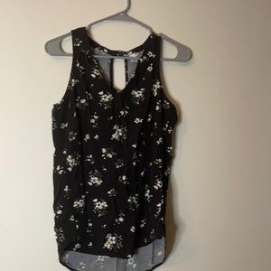 Floral tank top